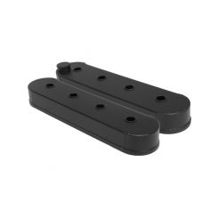 Proflow Valve Covers, LS Aluminium Fabricated, Black Wrinkle, Tall,