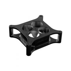 Proflow Carburettor Spacer, Aluminium Black Anodised, 2 in.