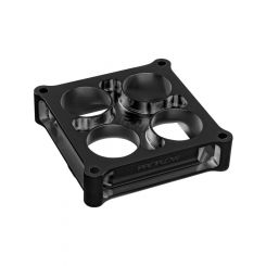 Proflow Carburettor Spacer, Aluminium Black Anodised, 1.5 i