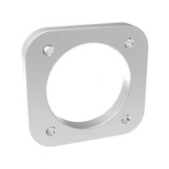 Proflow Throttle Body Adapter, Weld-on Flange, Billet Aluminium, Nat