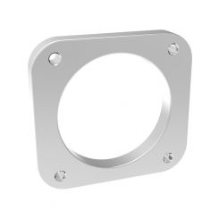 Proflow Throttle Body Adapter, Weld-on Flange, Billet Aluminium, Nat
