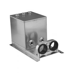 Proflow Fuel Surge Tank Fabricated Aluminium, Square, 044 Pump Mounts,