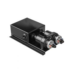 Proflow Fuel Surge Tank & Pump Kit Fabricated Aluminium Square Slim