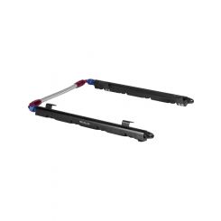 Proflow Fuel Rails Kit, Billet Aluminium, Black Anodised, Holden