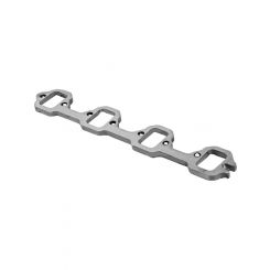 Proflow Header Extractor Flanges, Steel, 3/8 in. Thick, Ford V8 289