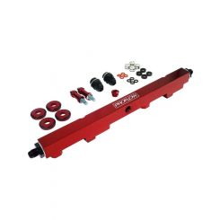 Proflow Fuel Rails Kit, Billet Aluminium, Anodised Red, For Nissan