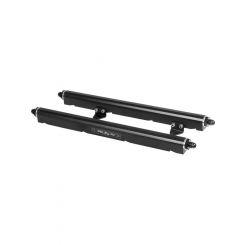 Proflow Fuel Rails Kit, Billet Aluminium, Black Anodised, Holden Commod