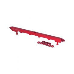 Proflow Fuel Rails Kit, Billet Aluminium, Red Anodised, For Nissan