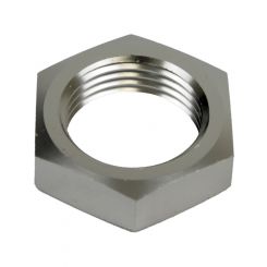 Proflow Aluminium Bulkhead AN Nut -12AN, Silver