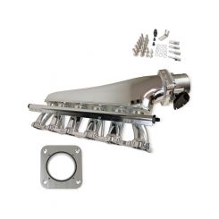 Proflow Intake Manifold Kit, Fabricated Aluminium Polished Ford BA,