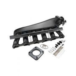 Proflow Intake Manifold Kit, Fabricated Aluminium Black Ford BA,