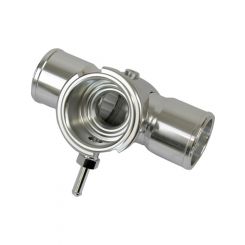 Proflow Radiator Hose Filler, Inline, Billet Silver, 1.5 in./1.5 in.