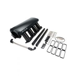Proflow Intake Manifold Kit with Fuel Rails, Fabricated Black EFI,
