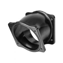 Proflow Throttle Body Adapter For Commodore LS 25Deg 102mm Bore BLK
