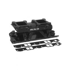 Proflow Intake Manifold Fabricated Black, Hi Ram Duel Quad 4150 EFI