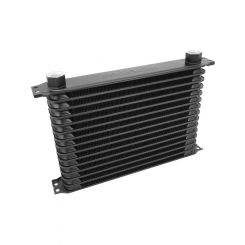Proflow Oil Cooler, Ultra Pro Aluminium Black, 15-Row, 340mm x 210mm