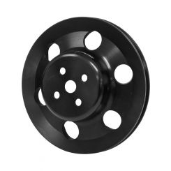 Proflow Water Pump Pulley, V-Belt, 1-Groove, Aluminium Black Fo