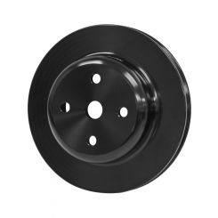 Proflow Water Pump Pulley, V-Belt, 1-Groove, Aluminium Black Hold