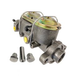 Proflow Master Cylinder, Cast Iron, Natural, 1.00 in. Bore, Dual Bo