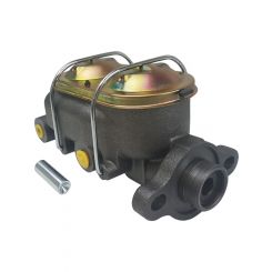 Proflow Master Cylinder, Cast Iron, Natural, 1.125in. Bore, Dual Bo