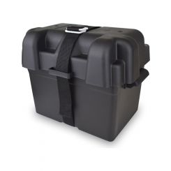 Proflow Universal Battery Box Plastic 360L x 180W x 200H, Suit Camp