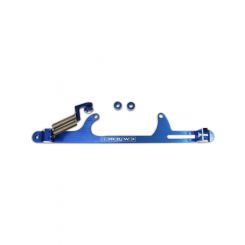 Proflow Throttle Cable Bracket, Billet Aluminium, Blue Anodised, H