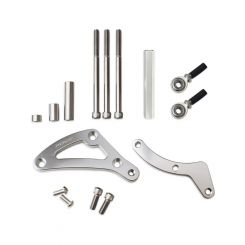 Proflow Alternator Bracket Kit, Aluminium, Polished, Water Pump Mo