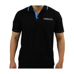 Proflow PROFLOW CORPERATE POLO BLACK/BLUE Small