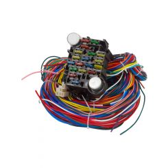 Proflow Wiring Harness, 21-Circuit, Dash Ignition, Front Fuse Block,
