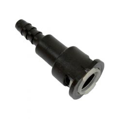 Proflow Fuel Line Connectors, Nylon 1/4in. Female QR Straight To 5