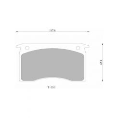 Bosch Brake Pad Front Set
