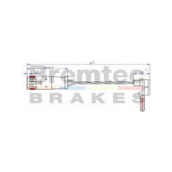 Bremtec Euroline Brake Wear Sensor