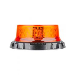 Ionnic LED Amber Beacon 12/24V 3 Bolt Metal Mnt 9Xstrbe 3Xrot Patts Low