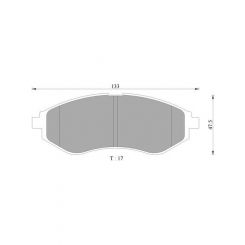 Bosch Brake Pad Front Set
