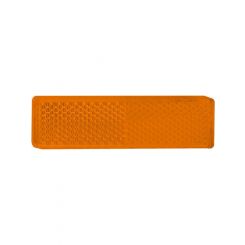 Autolamps Pkt 2 Retro Reflector Amber Self Adhesive 90mm X 20mm Blist