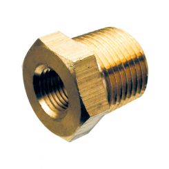VDO Brass Temp Sender Adaptor 5/8"-18Unf-On 1/8" -27Nptf