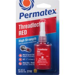Permatex High Strength Threadlocker Red 10ml