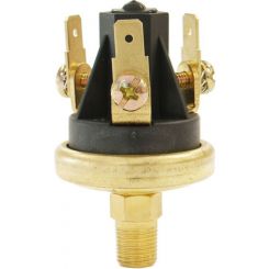 VDO Adjustable Pressure Switch 1.1-3Psi Brass N/Open & Clsd 3 Term Set