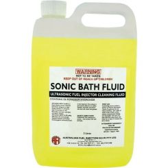 AFI Ultrasonic Cleaning Fluid 5L Mix 50/50 w/ Water Caustic Corrosive