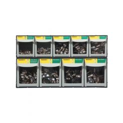 Tridon Modular Drawer Merchandiser Part Stainless, EFI Clamps
