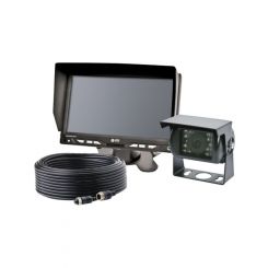 Ecco 7" Tft Lcd Reverse Camera System 12/24V, 2 Camera Input 20M Cable