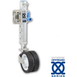 ARK Extreme Off-Road Jockey Wheel 500Kg Rated Adjustable Height Dual