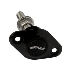 Proflow Quick Release Pro Latch Fastener Dzus, Aluminium, Black,
