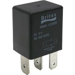 Britax Micro Relay 12V 35Amp N/O 4Pin Resistor Type # Rm4-1235R