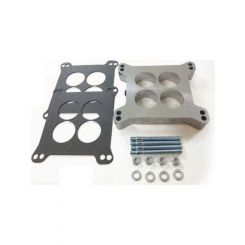 Proflow Carburettor Spacer 1in. Thick, Aluminium 4 Port 4150