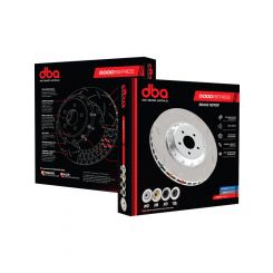 DBA 5000 T3 Slotted Disc Brake Rotor (Single) Silver 356mm