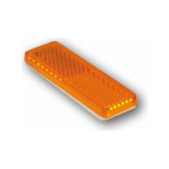 ARK Amber Reflex Reflector Self Adhesive 85mm X 22mm Adr Approved