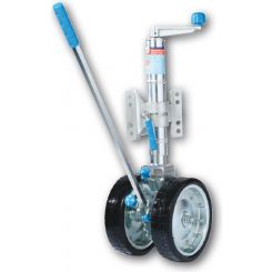 ARK Ezimover Rachet Jockey Wheel 10" Dual Rubber Wheel Sunraysia Steel