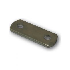 ARK Shackle Plate 9/16" Bolt Holes with 64mm Centres Black