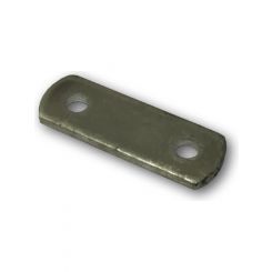 ARK Shackle Plate 9/16" Bolt Holes w/ 75mm Centre Black